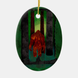 Bigfoot Julgransprydnad Keramik
