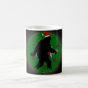 Bigfoot-julkaffe mugg