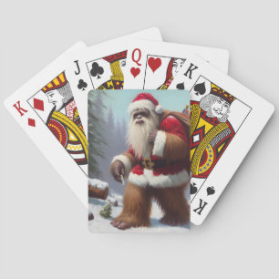 Bigfoot Jultomten Casinokort