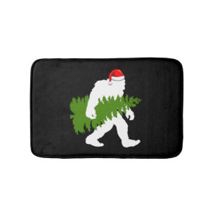 BigFoot Jultomten Roligt julklappar Badrumsmatta