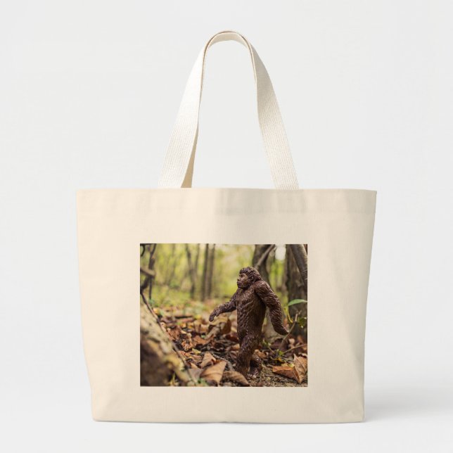 Bigfoot Jumbo Tote Bag Tygkasse (Framsidan)