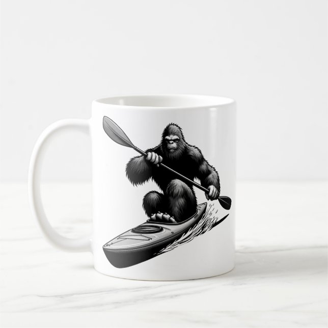 Bigfoot-kanot  kaffemugg (Vänster)