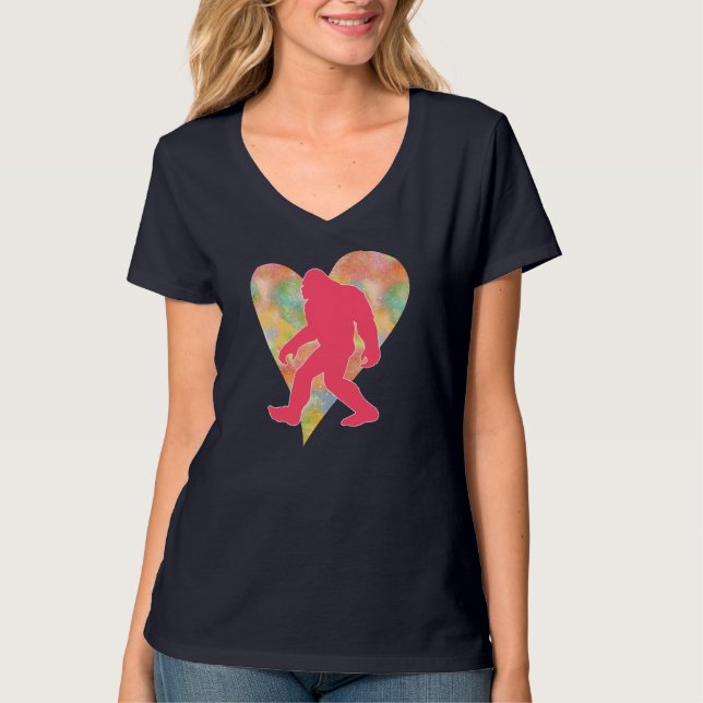 Bigfoot kärlek tee (Framsida)