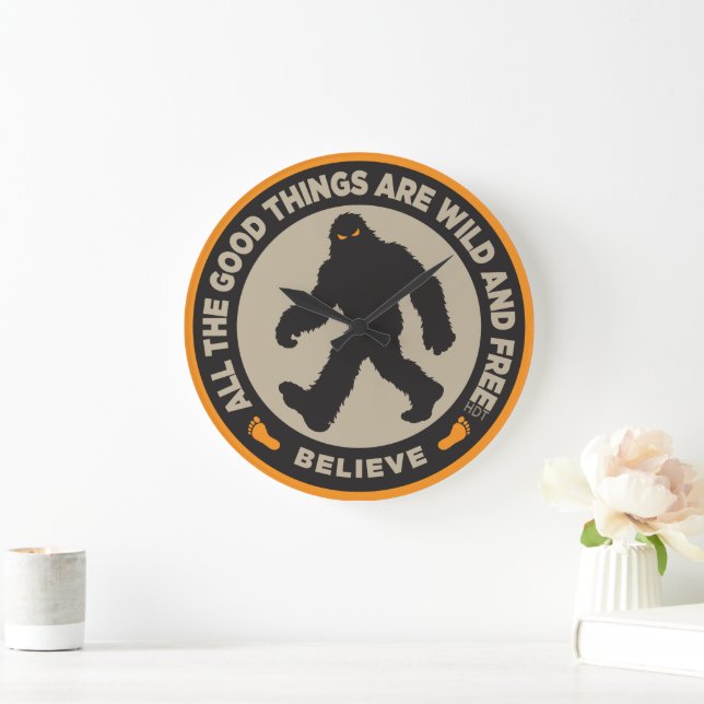 Bigfoot-klocka Stor Klocka (Hem)