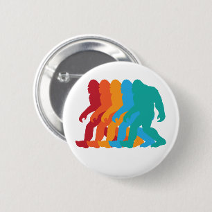 Bigfoot knäppas Retro design Knapp