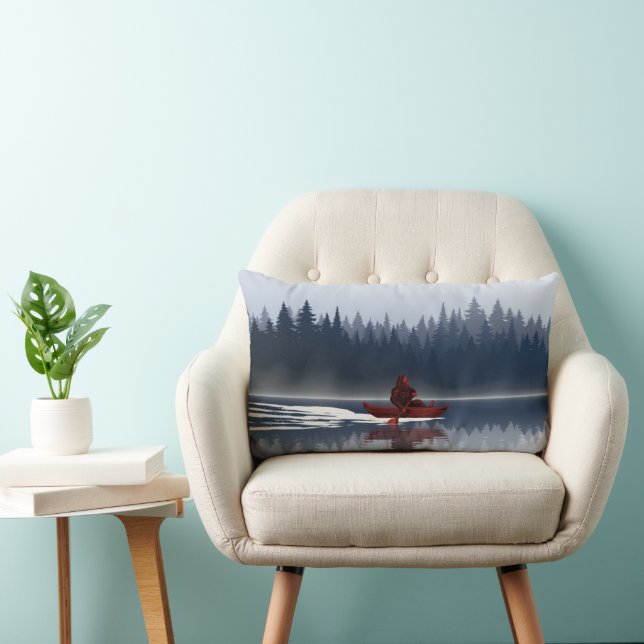 Bigfoot Lake Canoe Wilderness Tallskog  Lumbarkudde (Stol)