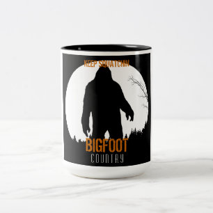Bigfoot Land Behålla Squatchin Mugg 2