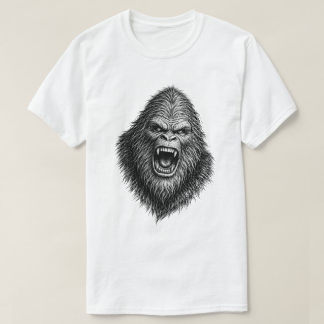 Bigfoot-landet T Shirt (Design framsida)