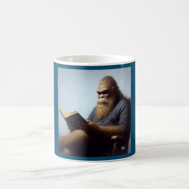 Bigfoot-läsning Kaffemugg (Center)