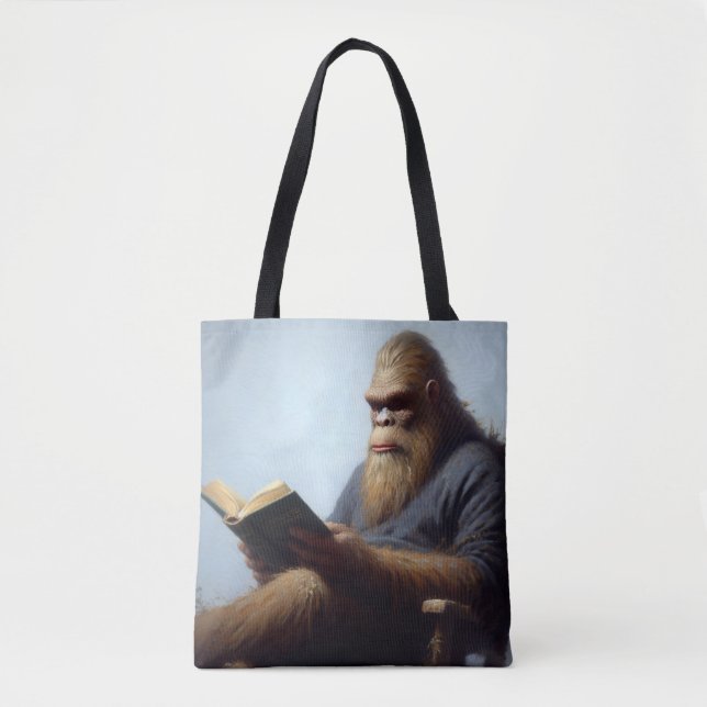 Bigfoot-läsning Tygkasse (Framsida)