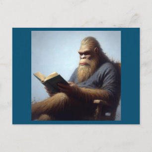 Bigfoot-läsning Vykort