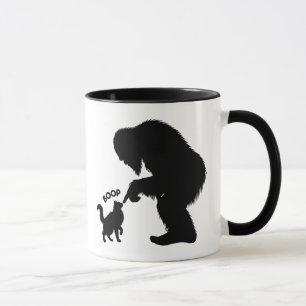 Bigfoot Leksak Långhårig Katt Boop Mugg