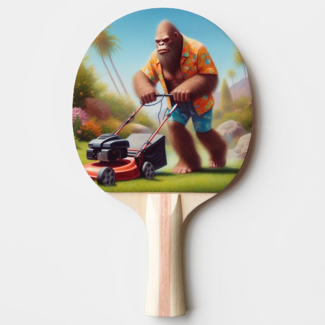 Bigfoot Making Pingisracket (Framsidan)