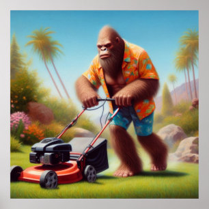 Bigfoot Making Poster