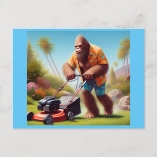 Bigfoot Making Vykort