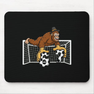 Bigfoot Målvakt Fotboll 67 Sex Sju Pojkar Thanksgi Musmatta