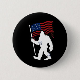 Bigfoot med amerikansk Flagga, 4:e juli för H Knapp