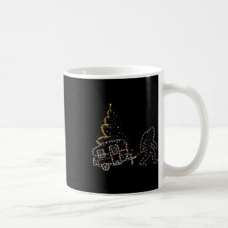 Bigfoot med Campingbilen Light Jul Kaffemugg