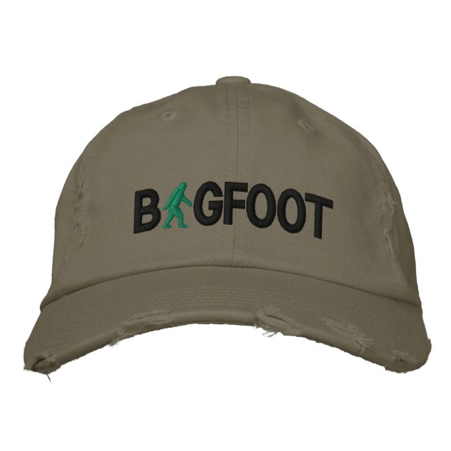 Bigfoot med logotyp broderad keps (Framsida)