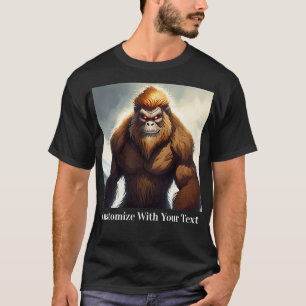 Bigfoot med Red Ögon T Shirt