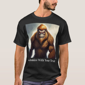 Bigfoot med Red Ögon T Shirt