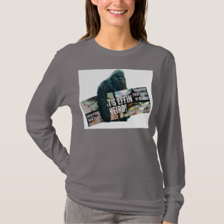 Bigfoot med vår Logotyp T Shirt