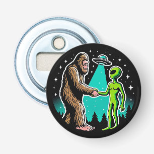 Bigfoot Meets Alien Flasköppnare