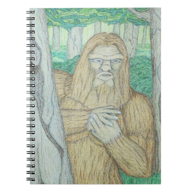 Bigfoot meme-parodi anteckningsbok (Framsidan)