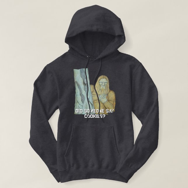 Bigfoot-meme-parodi Hoodie (Design framsida)