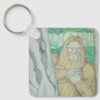Bigfoot-meme-parodi Nyckelring