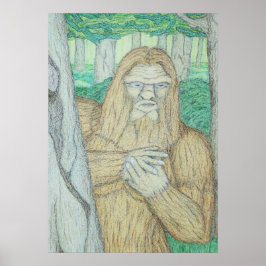Bigfoot meme parodi poster