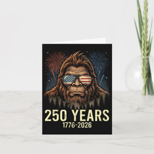 Bigfoot merica fyrverkeri 4 juli 250 kort (Framsida)