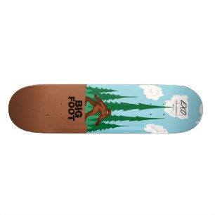 BIGFOOT MINI SKATEBOARD BRÄDA 18,7 CM