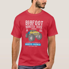 Bigfoot Monster Truck – Ultimate Destruction Desig T Shirt
