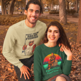 Bigfoot Morgonkaffe Bigfoot Hair bryr sig inte T Shirt