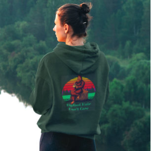 Bigfoot Morgonkaffe Bigfoot Hår Bryr sig inte om T Shirt