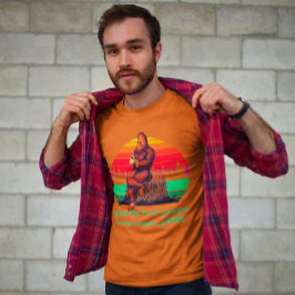 Bigfoot Morgonkaffe Ord av Wisdom Bear Poops T Shirt