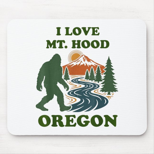 Bigfoot mt hood oregon  musmatta (Framsidan)