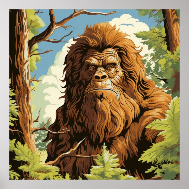 Bigfoot Mystoppet Poster (Framsidan)