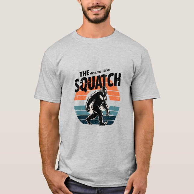 Bigfoot: Myth the Legend T Shirt (Framsida)