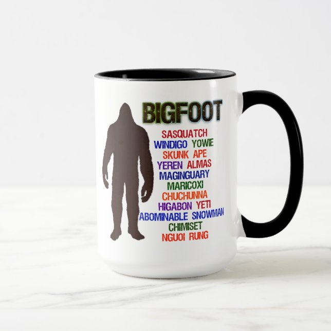 Bigfoot namn mugg (Höger)