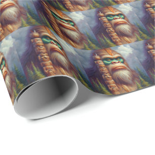 Bigfoot Native American Totem Presentpapper