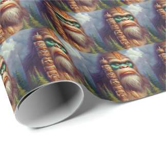Bigfoot Native American Totem Presentpapper