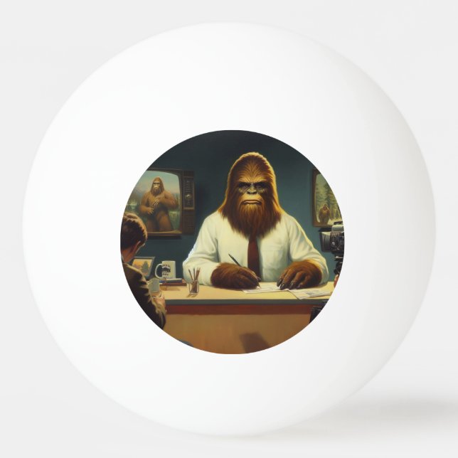 Bigfoot News Anchor Pingisboll (Framsidan)