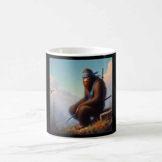 Bigfoot Ninja Kaffemugg (Center)