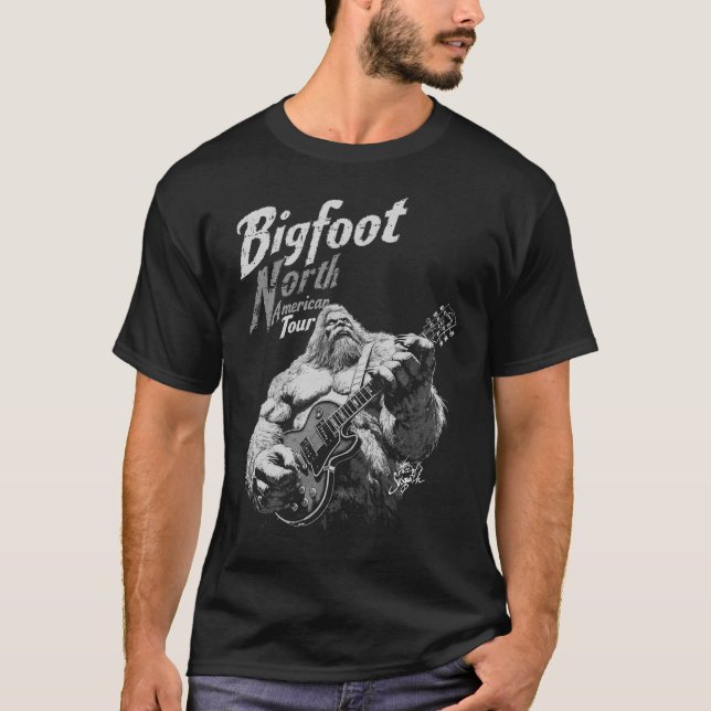 Bigfoot North American Tour Concert Shirt T (Framsida)