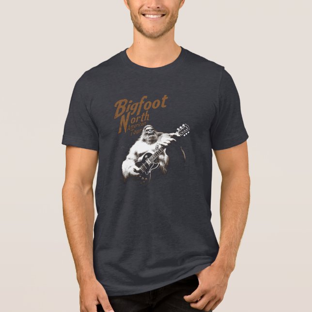 Bigfoot North American Tour Concert Shirt T (Framsida)