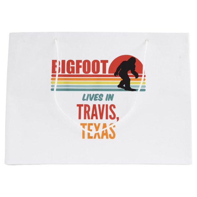 Bigfoot-observation i Travis Texas  (Framsidan)