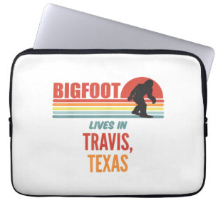 Bigfoot-observation i Travis Texas Laptop Fodral