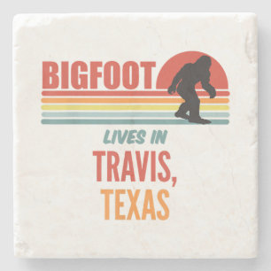Bigfoot-observation i Travis Texas Stenunderlägg
